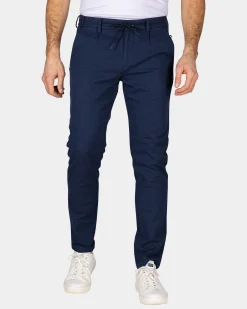NZA New Zealand Auckland Navy katoenen chino met stretch