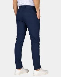 NZA New Zealand Auckland Navy katoenen chino met stretch