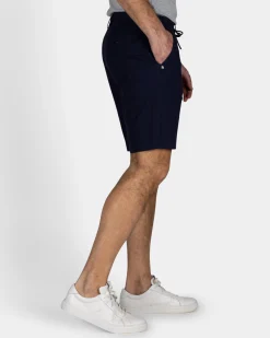 NZA New Zealand Auckland Navy katoenen short met stretch