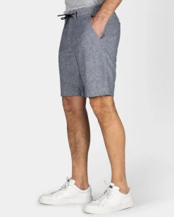 NZA New Zealand Auckland Navy linnen cargo short