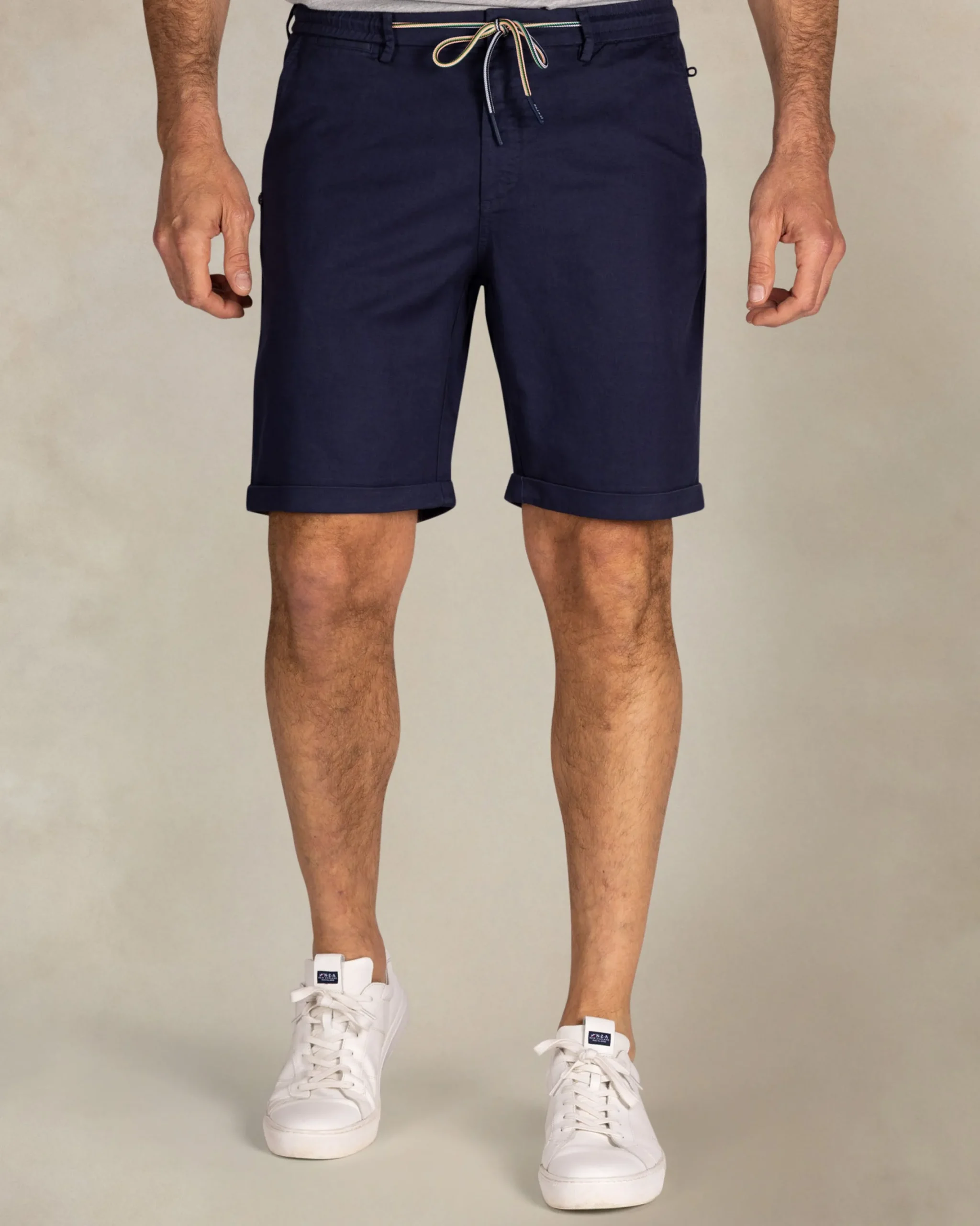 NZA New Zealand Auckland Navy linnen chino shorts