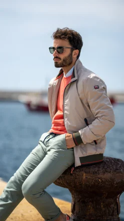 NZA New Zealand Auckland Nylon bomberjack -