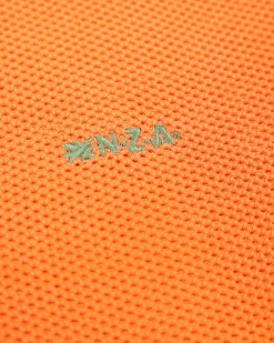 NZA New Zealand Auckland Oranje basis pullover met halve rits