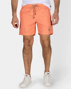 NZA New Zealand Auckland Oranje effen zwembroek met lycra binnenbroek