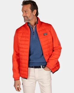 NZA New Zealand Auckland Oranje gewatteerd jack