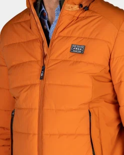 NZA New Zealand Auckland Oranje gewatteerde jas -