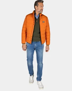 NZA New Zealand Auckland Oranje gewatteerde jas -