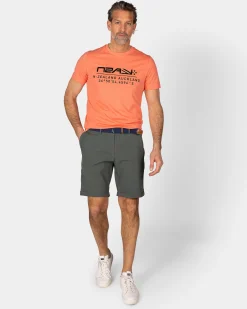 NZA New Zealand Auckland Oranje t-shirt