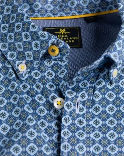 NZA New Zealand Auckland Overhemd met lange mouwen en print Rotootuaura -