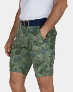 NZA New Zealand Auckland Palmerston korte broek met print -