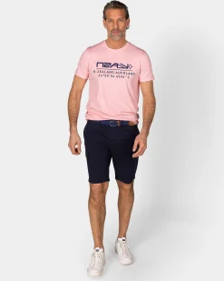 NZA New Zealand Auckland Pastelroze t-shirt