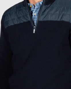 NZA New Zealand Auckland Pullover met halve rits Trinity -