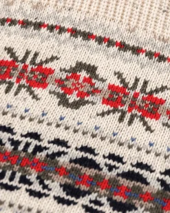 NZA New Zealand Auckland Pullover met halve rits van katoen en wol -