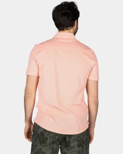 NZA New Zealand Auckland Roze overhemd met korte mouw