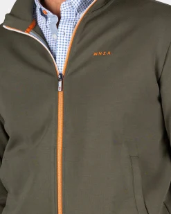 NZA New Zealand Auckland Sportief donkergroen vest -