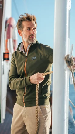 NZA New Zealand Auckland Sportief donkergroen vest -