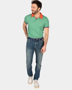 NZA New Zealand Auckland Sportieve effen polo -