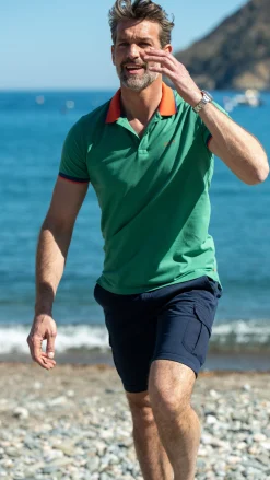 NZA New Zealand Auckland Sportieve effen polo -