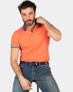 NZA New Zealand Auckland Sportieve effen polo -