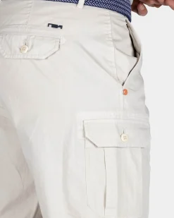 NZA New Zealand Auckland Stoere beige katoenen cargo short