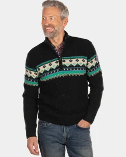 NZA New Zealand Auckland Trui met halve rits Aranga -