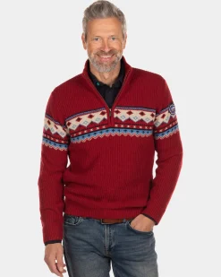 NZA New Zealand Auckland Trui met halve rits Aranga -