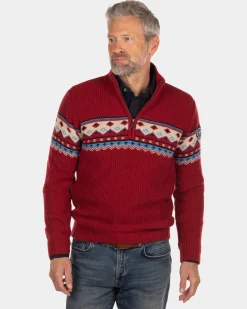 NZA New Zealand Auckland Trui met halve rits Aranga -