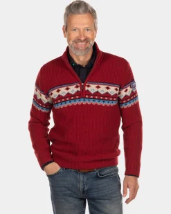 NZA New Zealand Auckland Trui met halve rits Aranga -