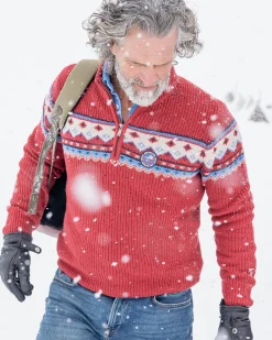 NZA New Zealand Auckland Trui met halve rits Aranga -