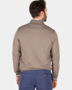 NZA New Zealand Auckland Vest met gekleurde bies -