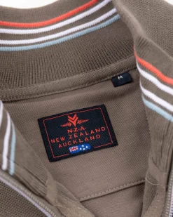 NZA New Zealand Auckland Vest met gekleurde bies -