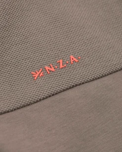 NZA New Zealand Auckland Vest met gekleurde bies -