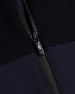 NZA New Zealand Auckland Warm donkerblauw vest Ariels Tarn -