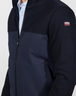 NZA New Zealand Auckland Warm donkerblauw vest Ariels Tarn -