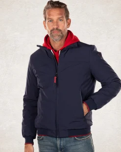 NZA New Zealand Auckland Waterproof bomberjack Blauw -