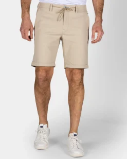 NZA New Zealand Auckland Zandkleurige chino short met stretch