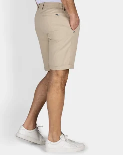 NZA New Zealand Auckland Zandkleurige chino short met stretch