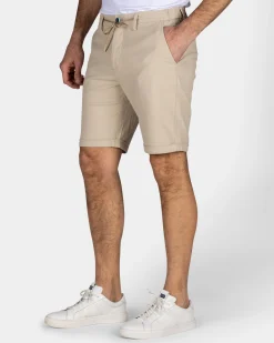 NZA New Zealand Auckland Zandkleurige chino short met stretch