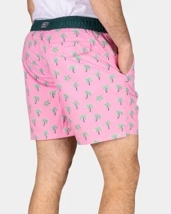 NZA New Zealand Auckland Zwembroek met palmbomen -